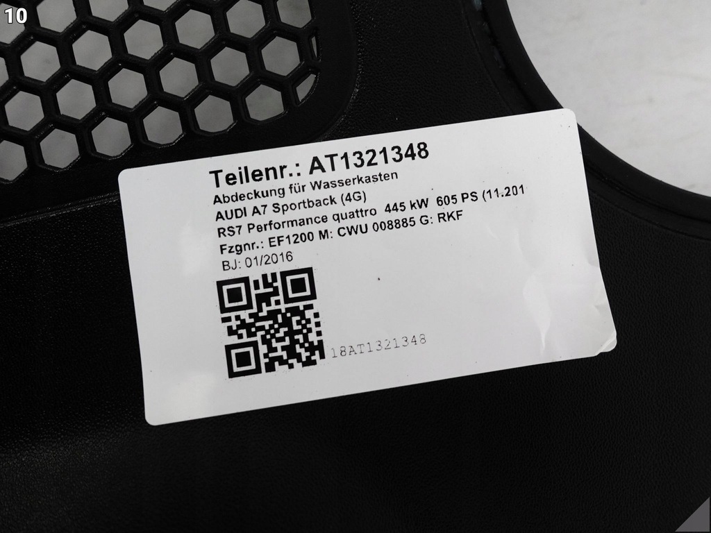 фото №11, Audi rs7 s7 a7 4g8 a6 s6 4g0 c7 lift 10-18 захист жабо накладка