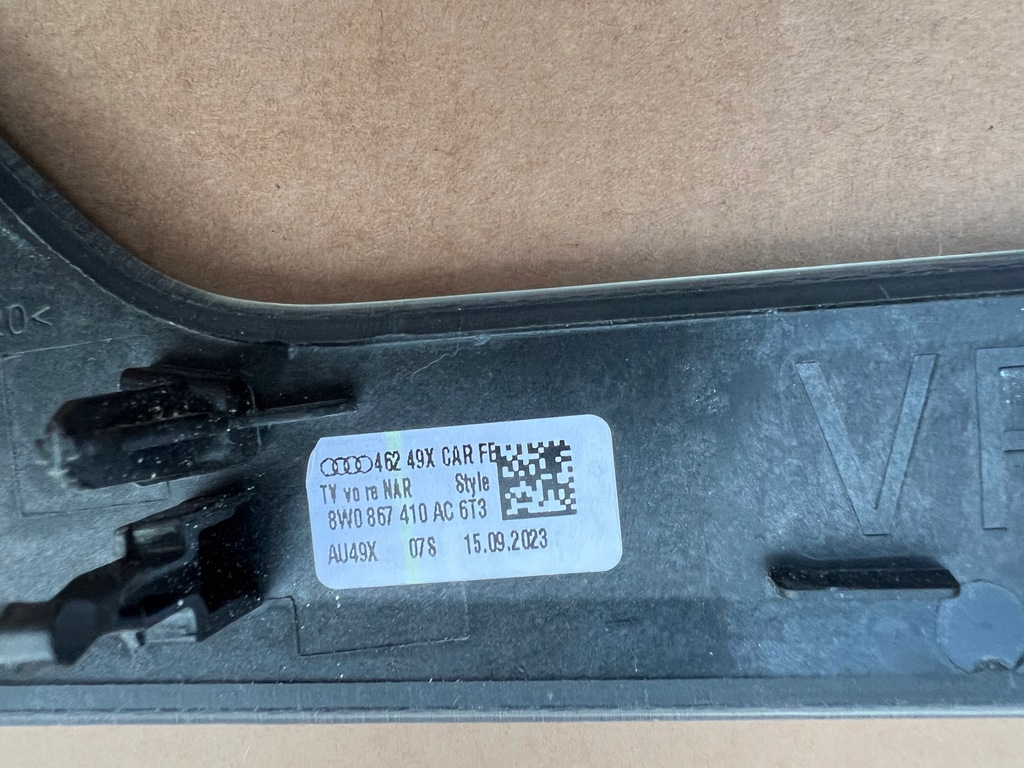 фото №15, Audi a4 rs4 a5 rs5 b9 8w накладки декоративні салону декори карбон 6t3 nowe