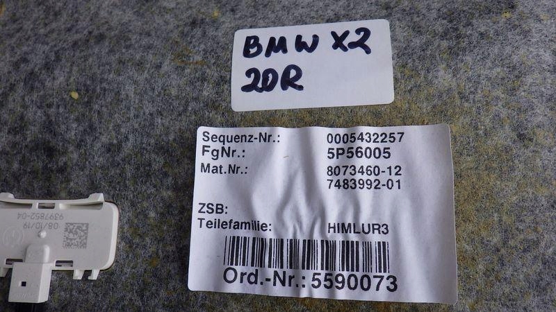фото №10, Потолок bmw x2 f39 8073460 7483992