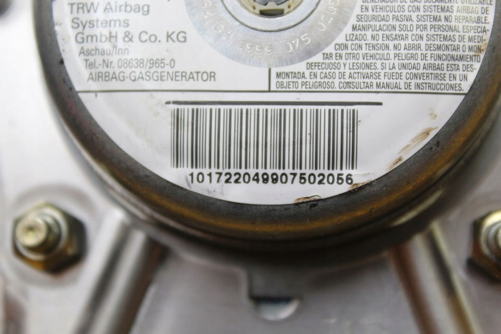 фото №8, Подушка подушка безопасности руля audi a6 c5