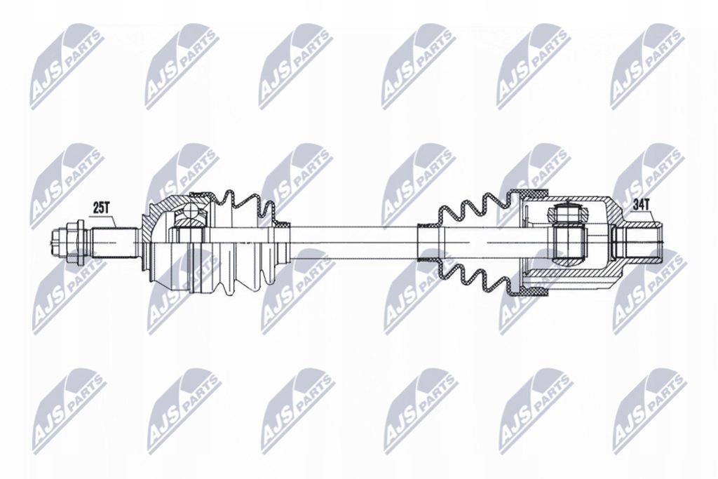 Приводной вал приводная nty в Украине
