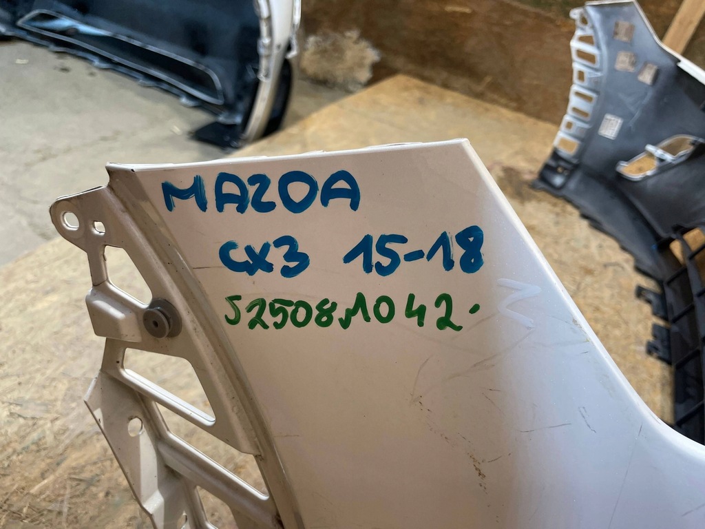 фото №15, Mazda cx3 cx-3 14-18 бампер перед передній решітка радіатора lift