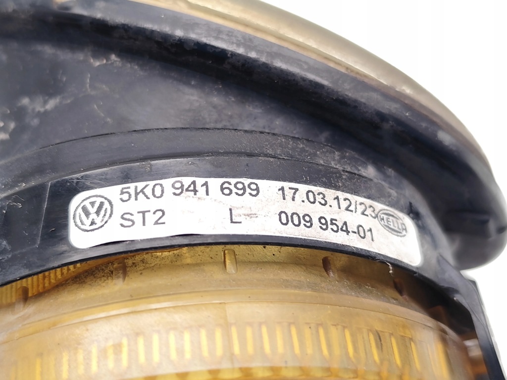 Світло протитуманні передні лівий 2012 4/5dr 5k0941699 009954-01 kw hp Зі Шроту