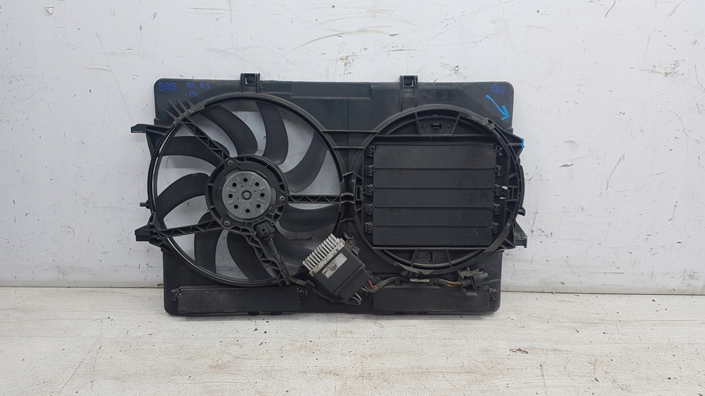 фото №1, Audi a4 b8 вентиляторы модуль бензин