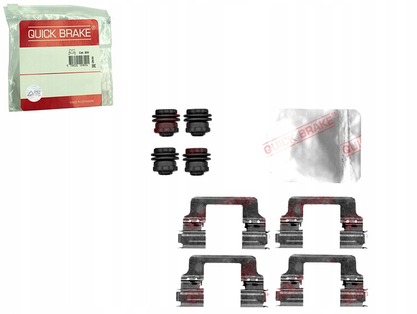 фото №1, Набор монтажный тормозных колодок задняя land rover defender discovery v range