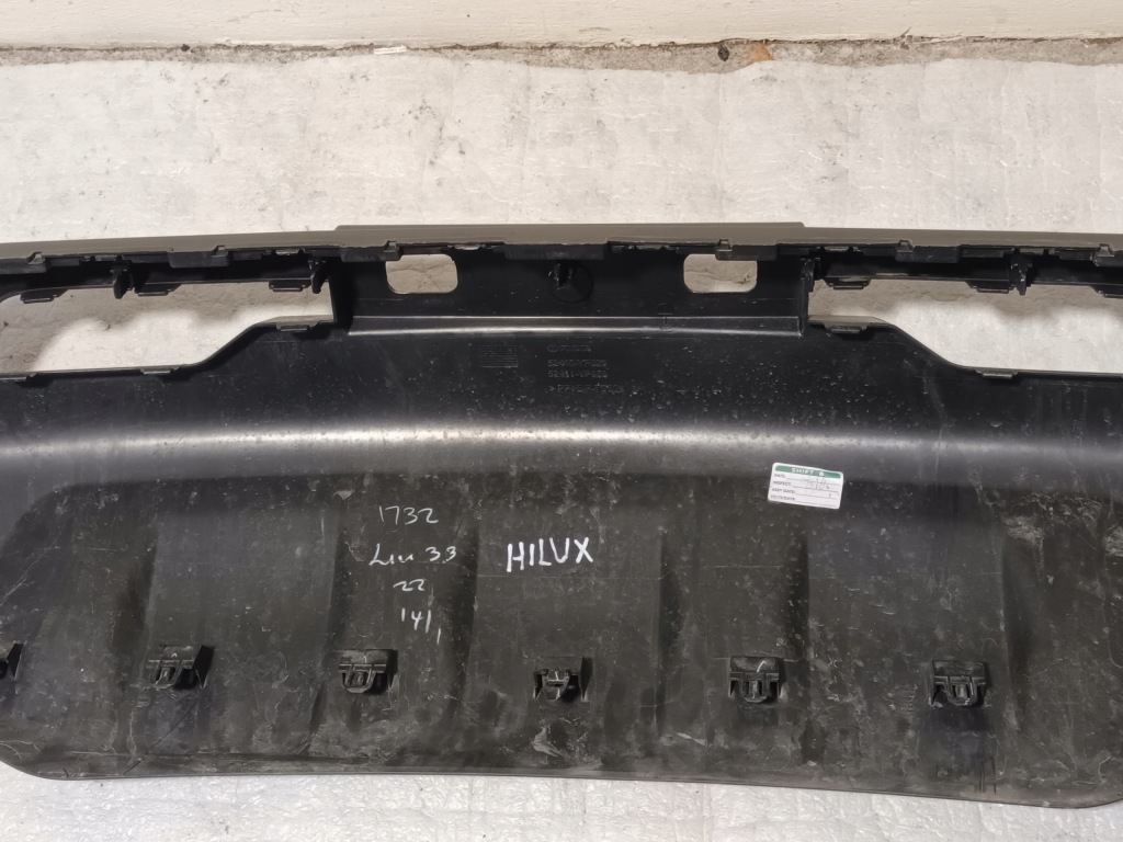 фото №7, Спойлер pod бампер передний toyota hilux invincible накладка накладка-спойлер