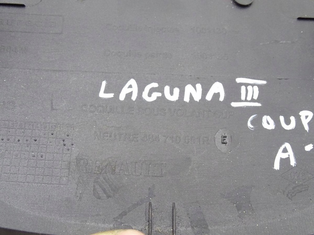 фото №6, Renault laguna iii 07-15 захист корпус замка запалювання kpl 484710001r