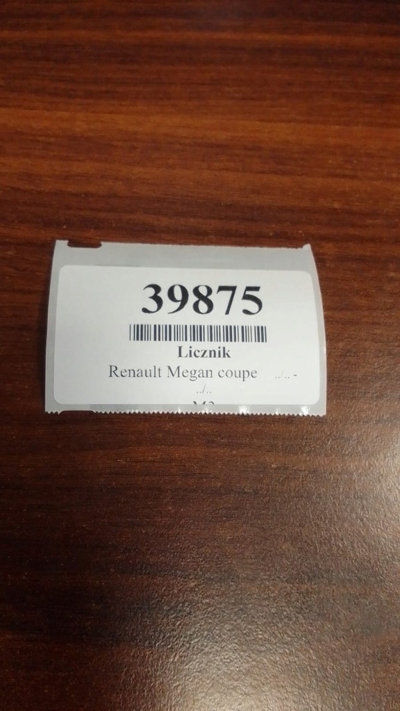 фото №11, Renault megane coupe лічильник прилади 7700839644