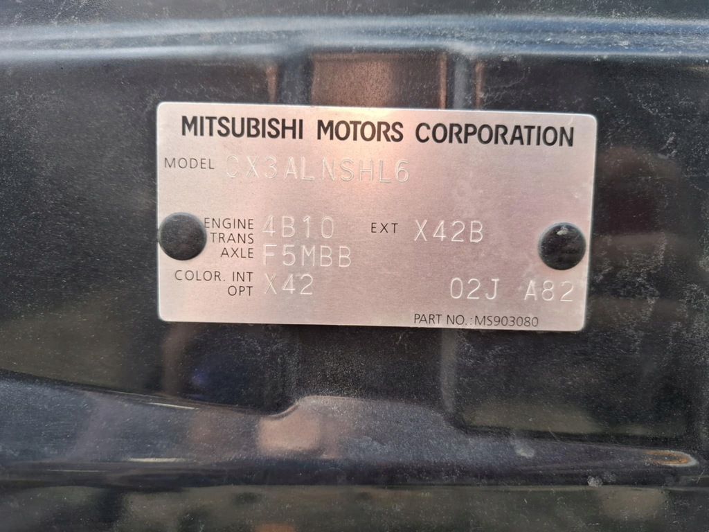 фото №7, Двигатель kompletny mitsubishi lancer viii 1.8 b 4b10