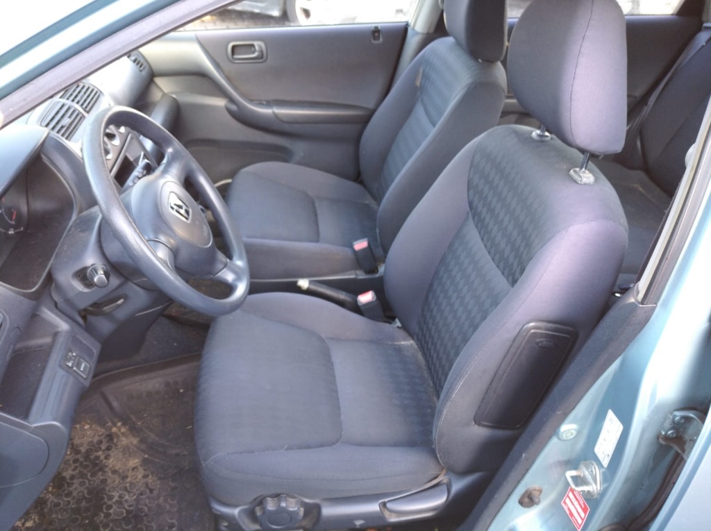 фото №12, Honda civic 7 vii eu7 01-04 сидіння лівий правий перед подушка безпеки заднє сидіння задня kpl