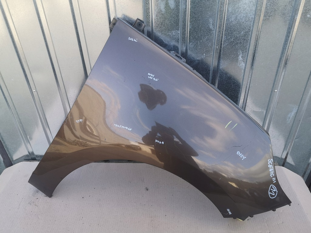 фото №1, Крыло правый перед renault grand scenic iii цвет tecnb