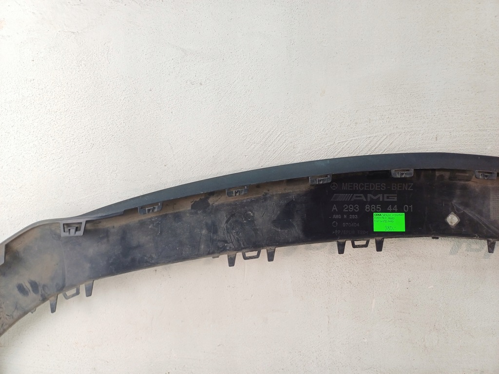 фото №10, Спойлер накладка бампера перед mercedes-benz eqc w293 amg 19-