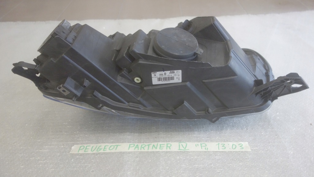 фото №3, Лампа передняя правая peugeot partner rifter iv
