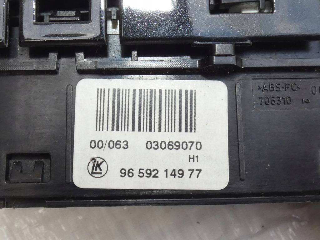 фото №10, Peugeot rcz панель переключатели консоли esp alarm