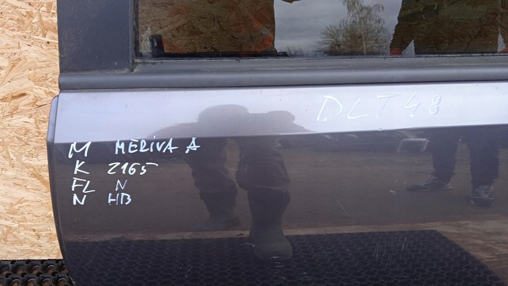 фото №7, Opel meriva a дверь задняя левый z165