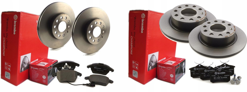 фото №1, Тормозные диски тормозные колодки p+t brembo vw jetta scirocco golf