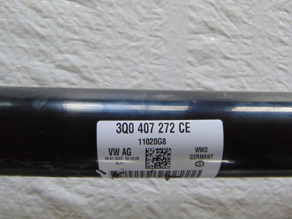 фото №5, Vw passat b8 приводной вал правая dsg dts 3q0407272ce