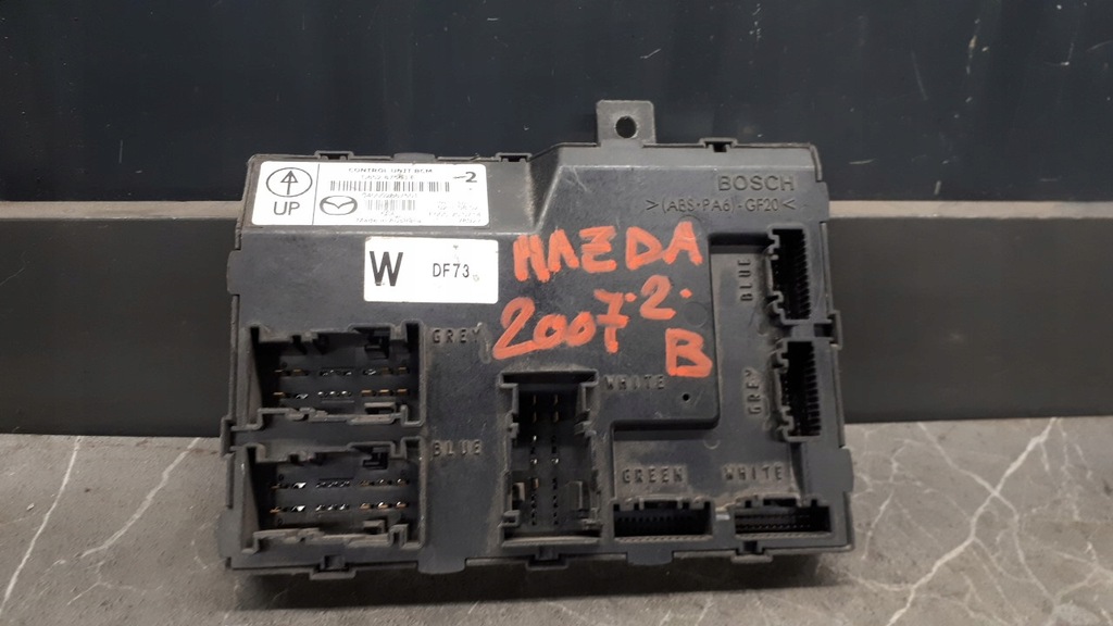 фото №1, D652-67560-e модуль комфорта mazda 2 de 2007r