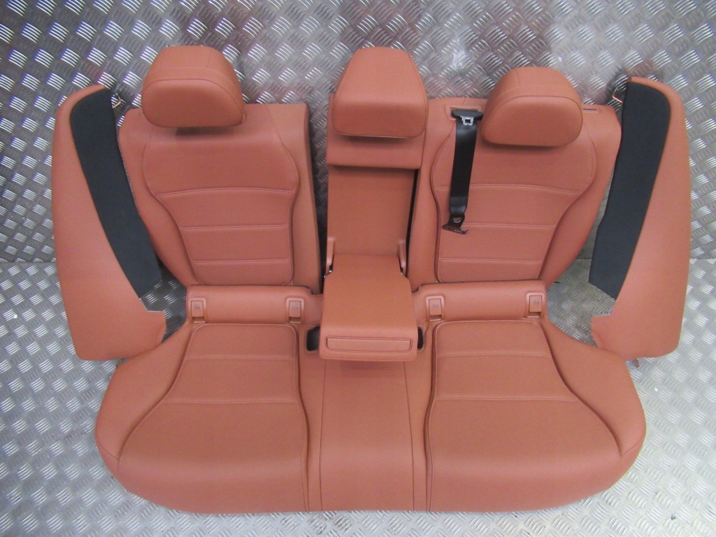 фото №10, Mercedes w206 c-klasa сиденья заднее сиденье задняя обшивки обивка салона комплектная