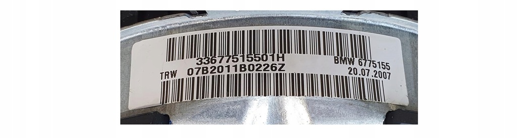 фото №4, Bmw e87 подушка водія подушка безпеки 6775155 #