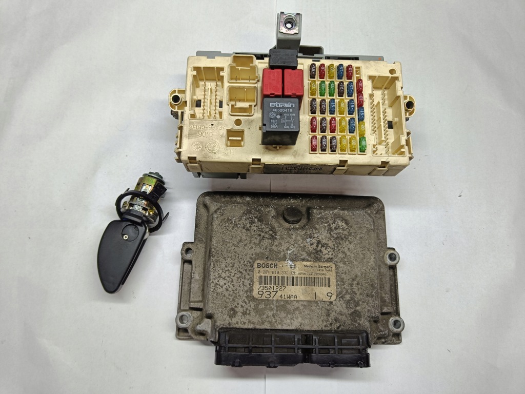 фото №1, Блок керування кузов бортовий комп'ютер ecu ключ замок запалювання alfa romeo 147 1.9 jtd 8v