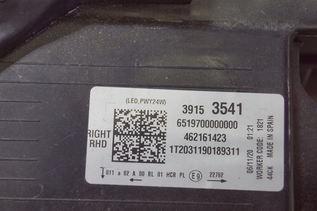 фото №13, Лампа правый перед opel crossland x full led