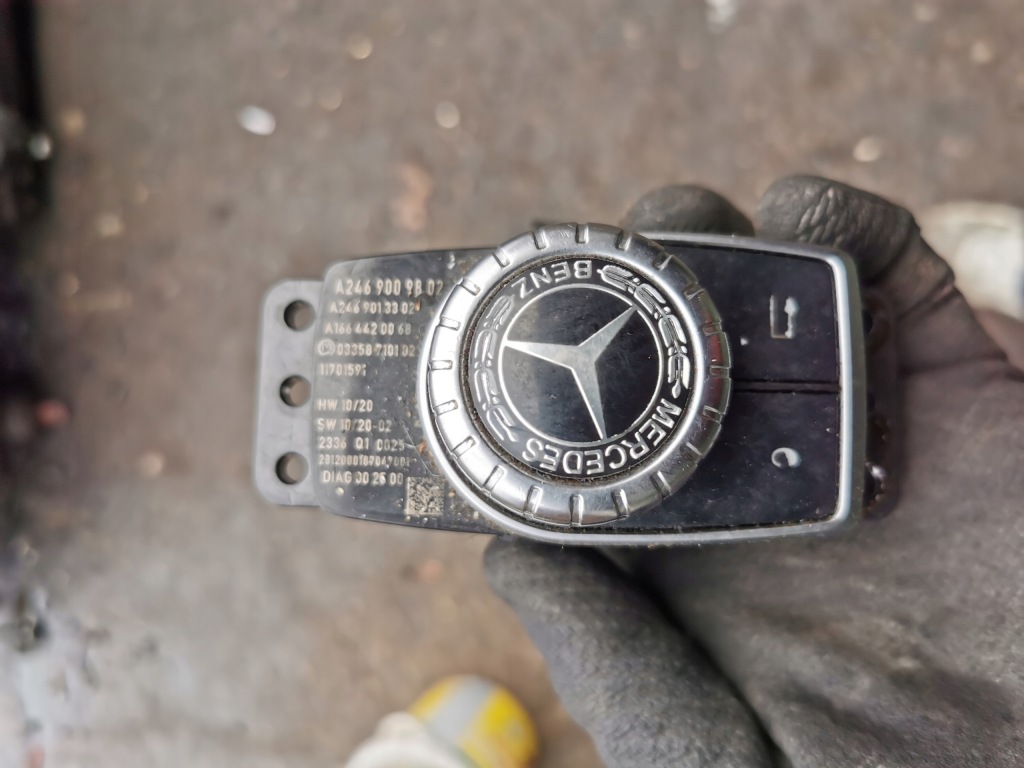 фото №1, Mercedes a w176 cla w117 b w246 idrive ручка радіо