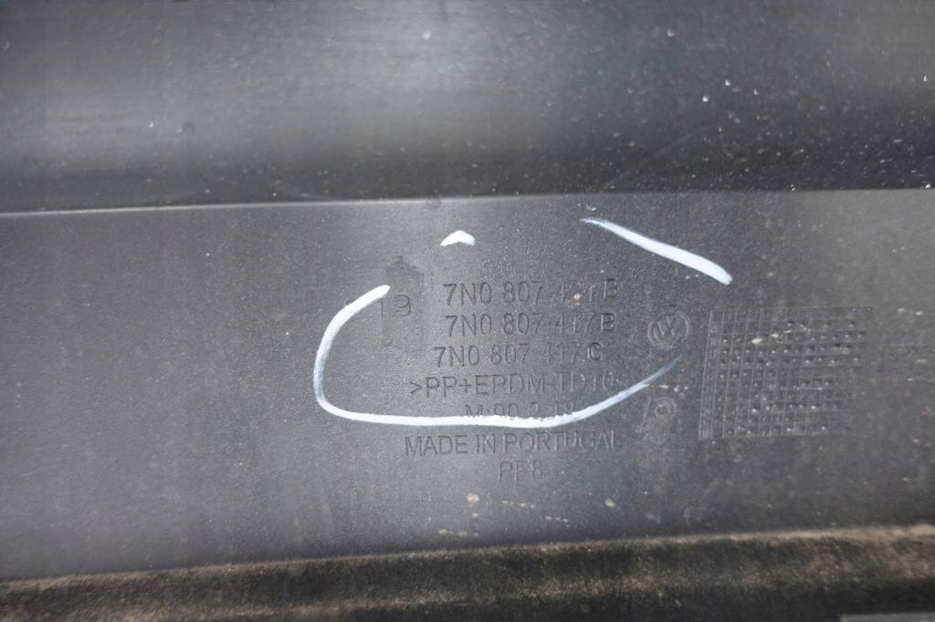 Vw sharan 2 alhambra 7n 2010- бампер задний задний 7n0807421b Цена