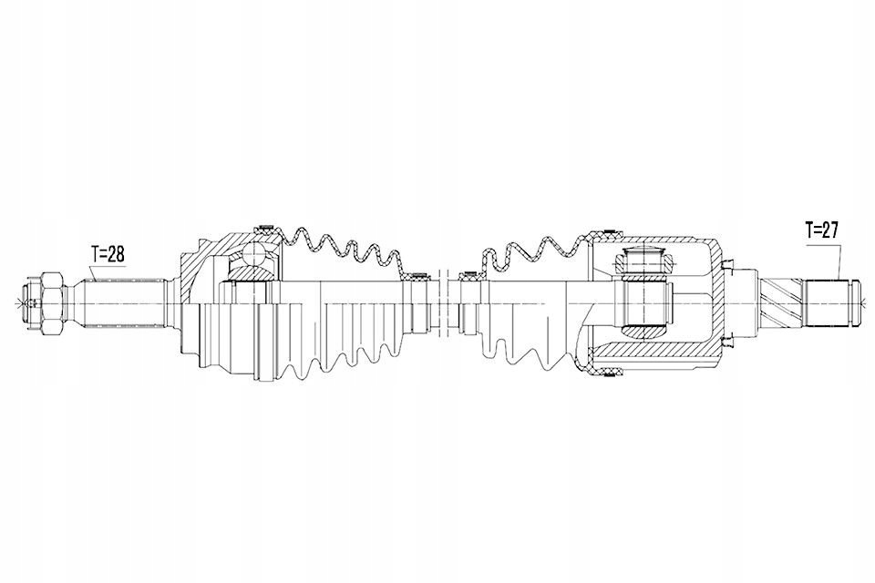 фото №7, Приводной вал приводная jeep compass, перед, левая/