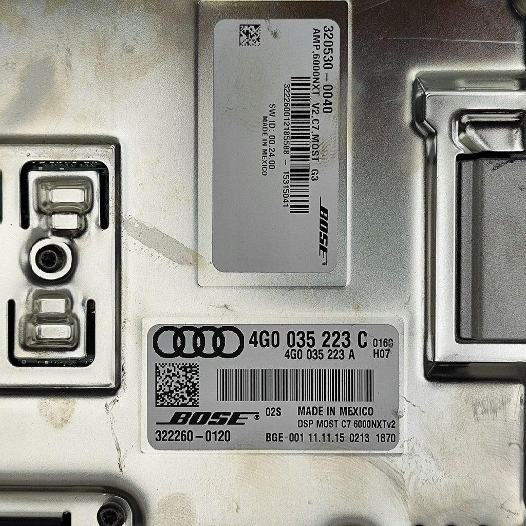 фото №7, Audi a6 s6 c7 4g 2016 підсилювач аудіо