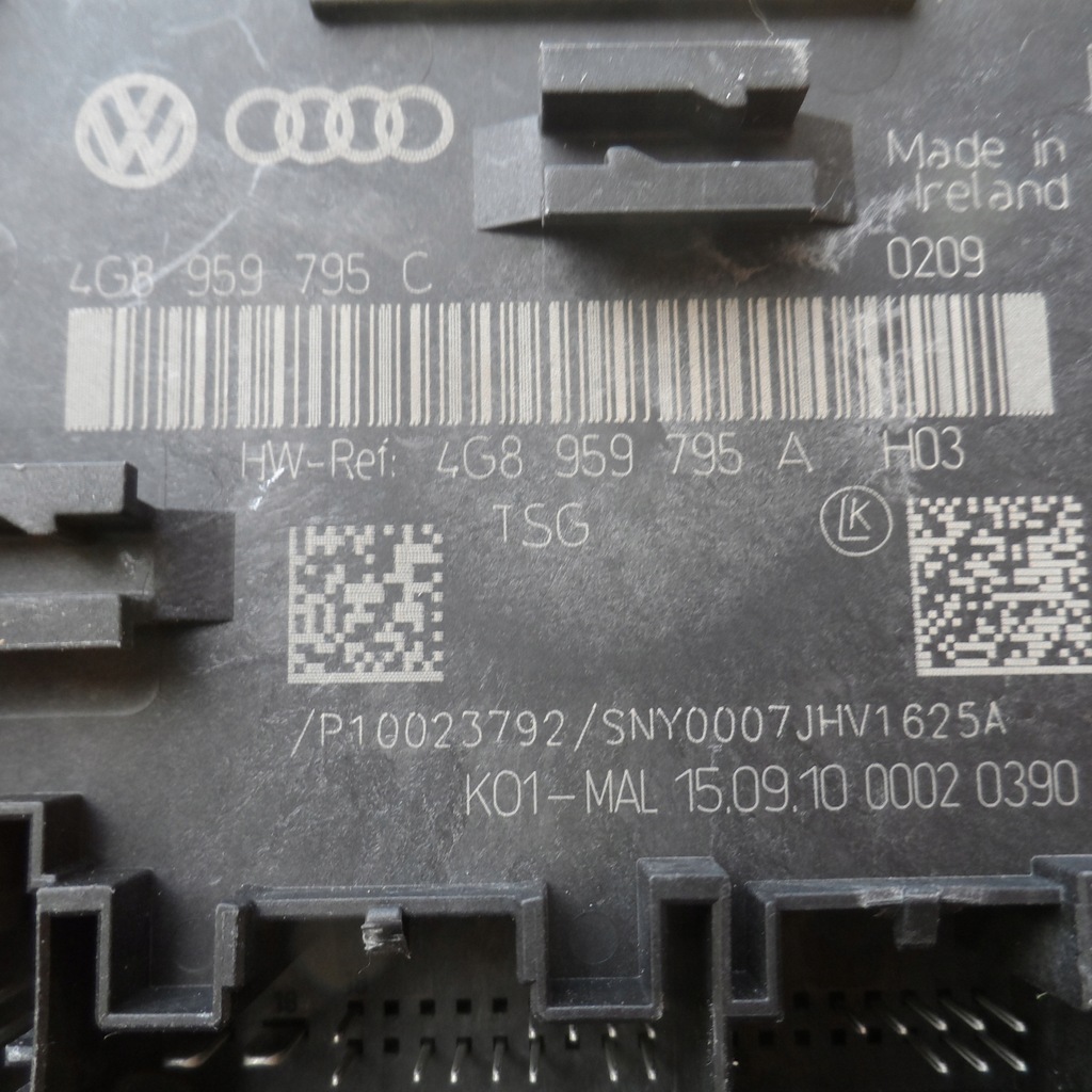 фото №9, Модуль блок керування двері audi a6 a7