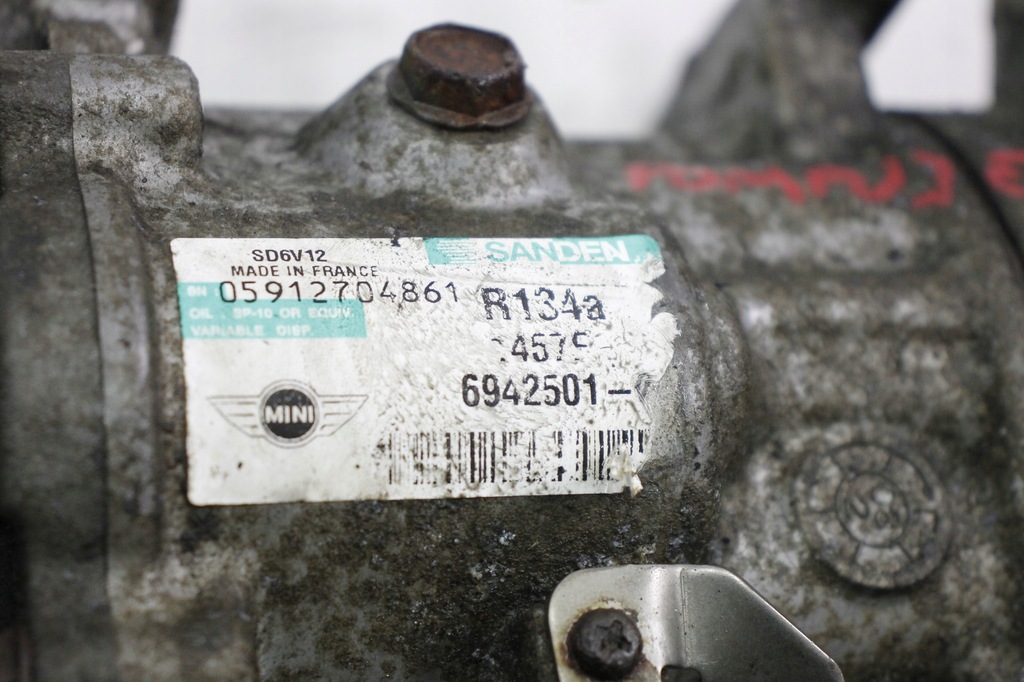 фото №6, Компрессор кондиционера mini cooper one 1.6 vti r55 r56 6942501