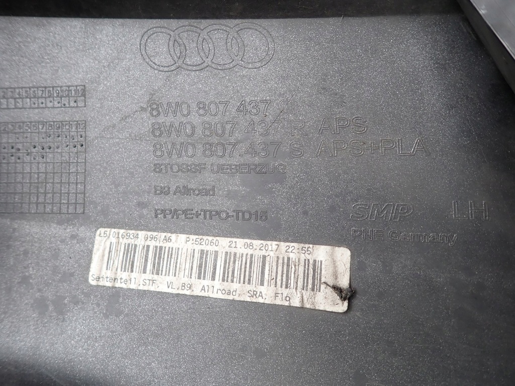 фото №11, Бампер перед передній audi a4 8w b9 2015-2019r allroad 8w0807061