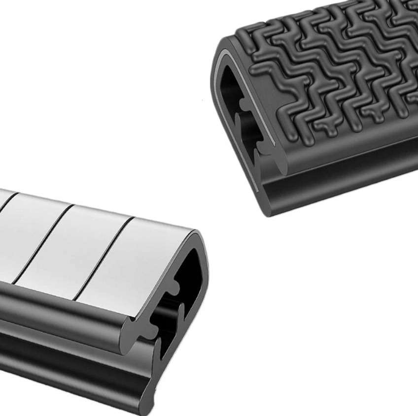 фото №8, Прокладка дверь резиновый zbrojona универсальная защита край краевая 5m