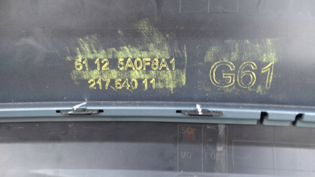 фото №10, Бампер задняя 5a0f8a1 bmw 5 g61 touring 6 pdc