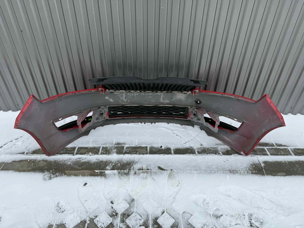 Skoda rapid рестайлинг  бампер перед передний 16-18 lf3k с Разборки