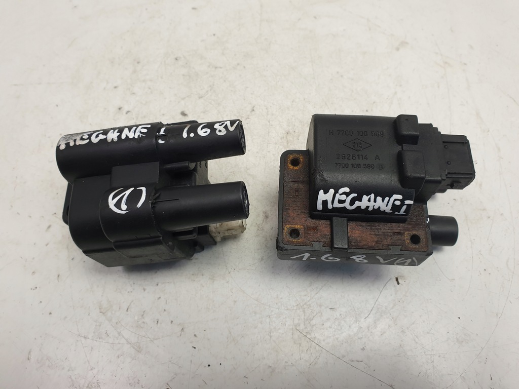 фото №1, Renault megane i 1.6 8v катушка зажигания оригинал