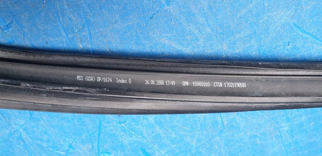 фото №11, Прокладка крыша chevrolet corvette c6 targa 15881010