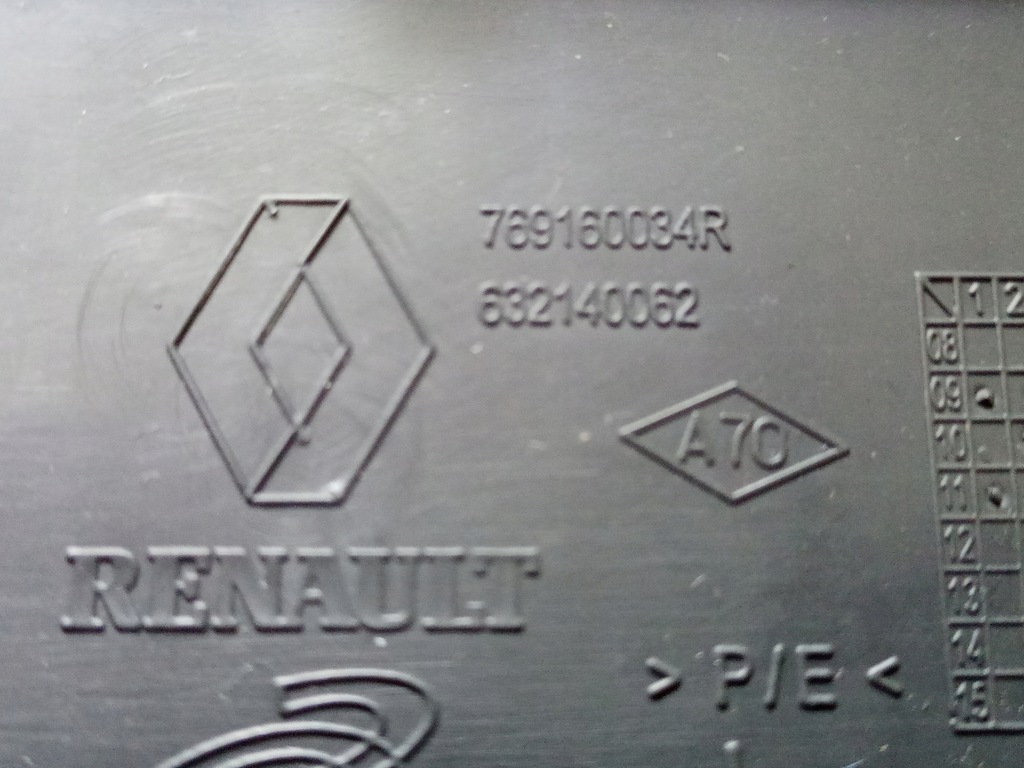 фото №3, Захист стійка середнього renault fluence