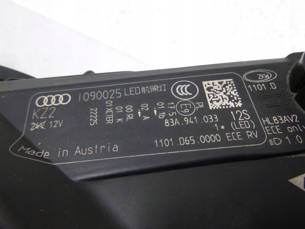 Audi q3 фара лівий перед ліва передня 5pin led Недорого