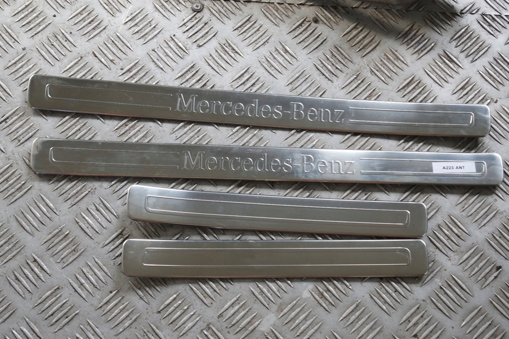 фото №1, Накладки порогові накладки bez підсвітка mercedes s w223