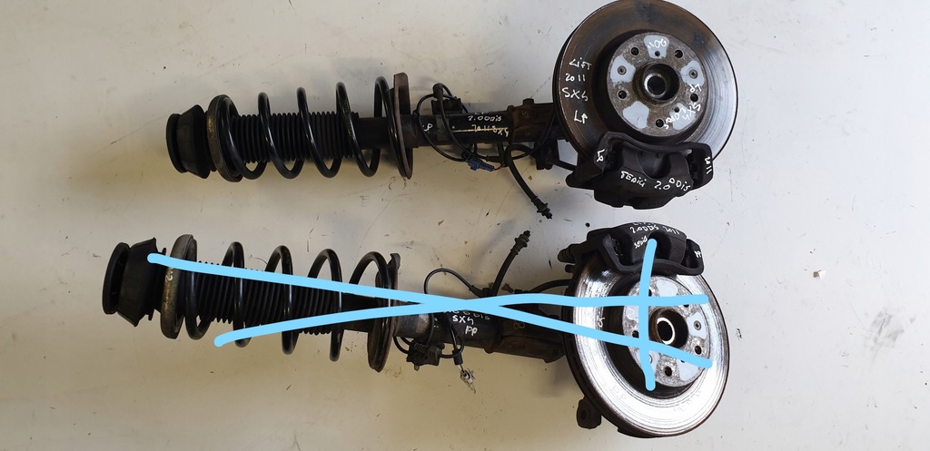 фото №7, Macperson поворотный кулак sedici suzuki sx4 09- 2.0 ddis