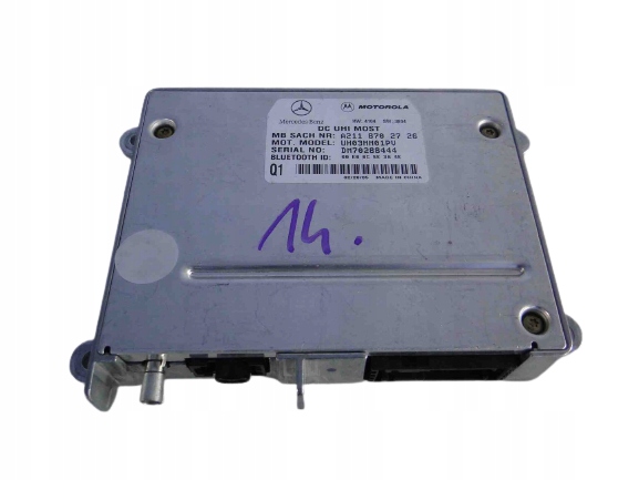 фото №1, Mercedes slk r171 171 модуль антенний a2118702726