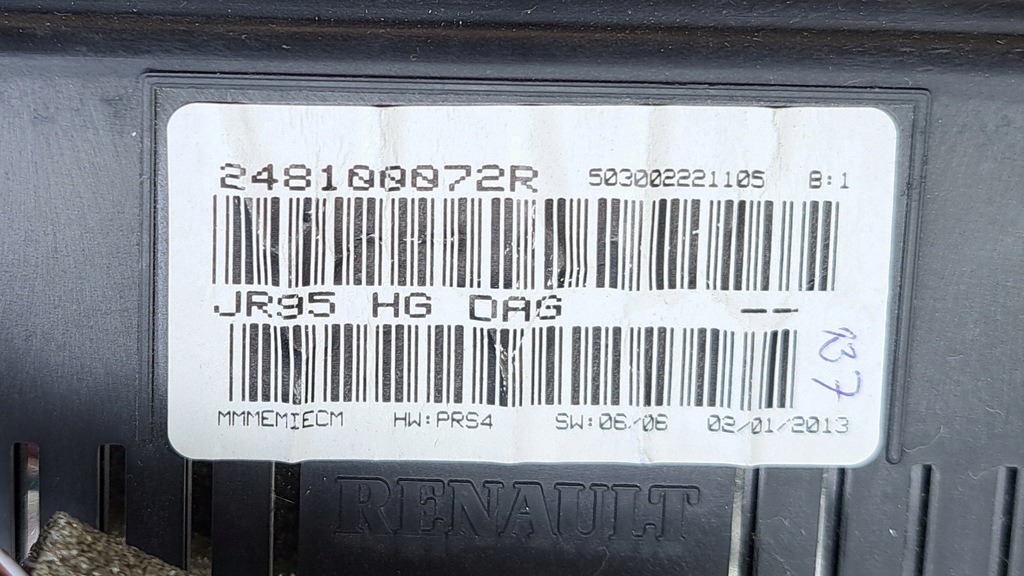 фото №6, Renault scenic iii счетчик navi 248100072r