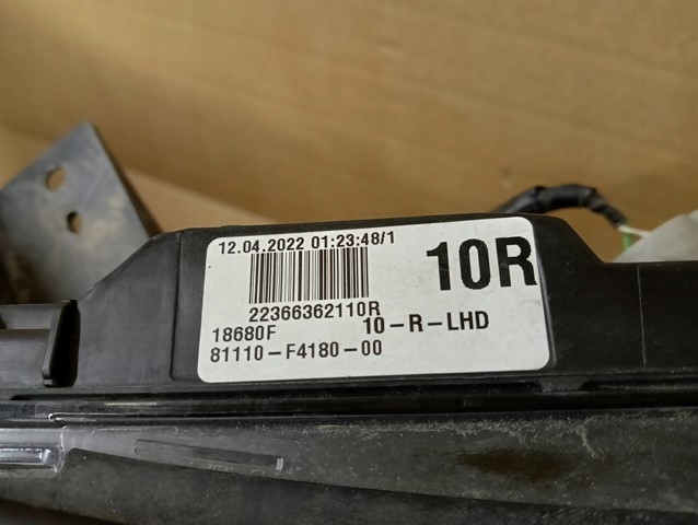 фото №3, Лампа правая правый full led toyota chr ch-r lift 19-