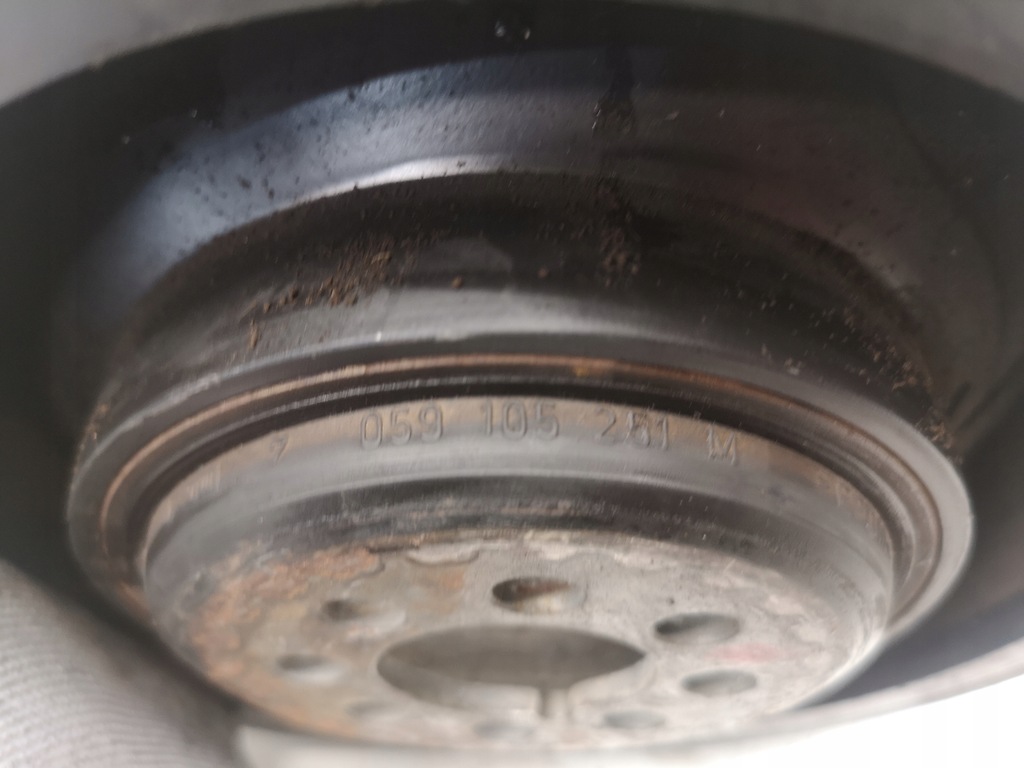 фото №6, Шків колінчастого вала audi vw 2.5 tdi 059105251m