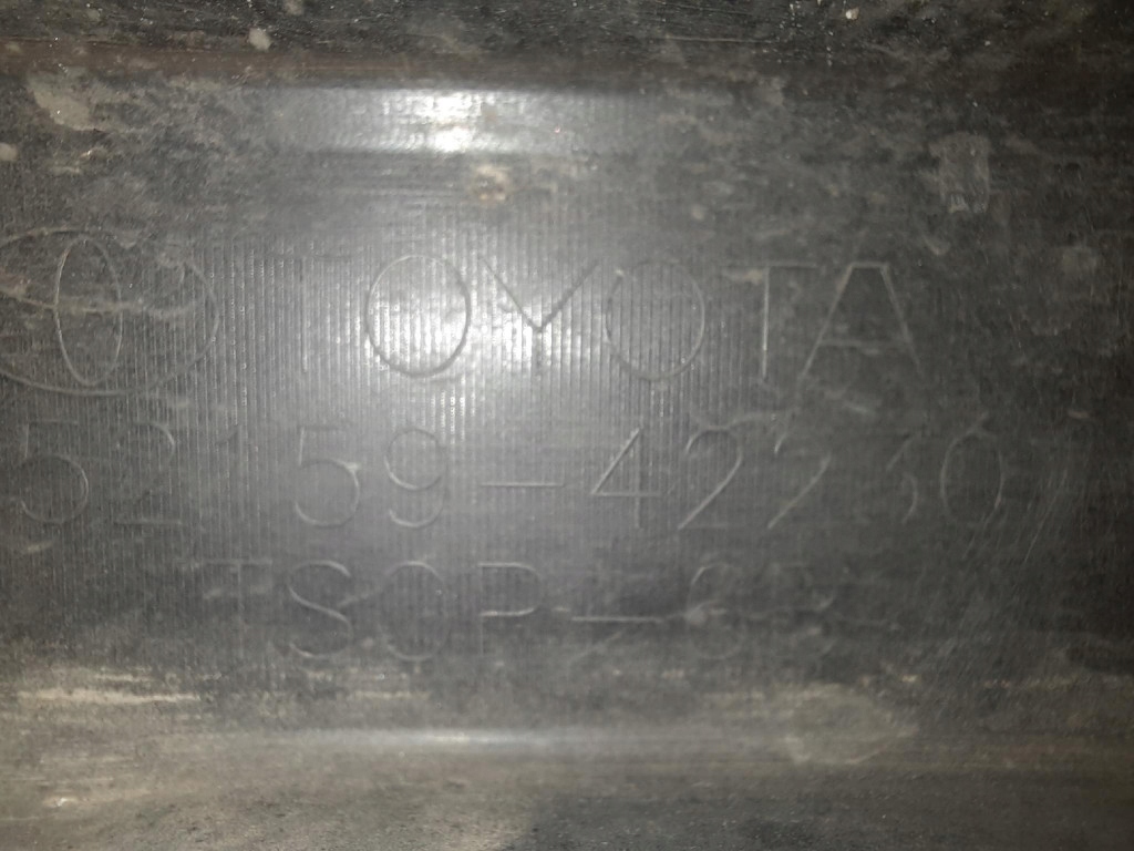 фото №12, Toyota rav4 v 19- накладка бампера задняя задняя 52159-42230