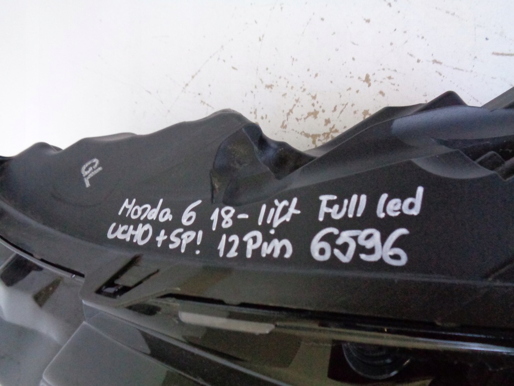 фото №10, Лампа левая mazda 6 gj 18- lift full led 12 pin