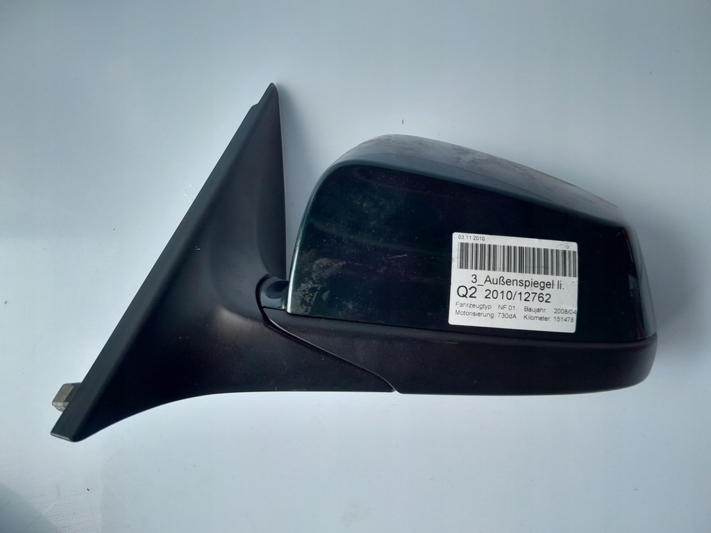 фото №1, Дзеркало ліва фотохромний 3pin bmw f01 seria 7 11-