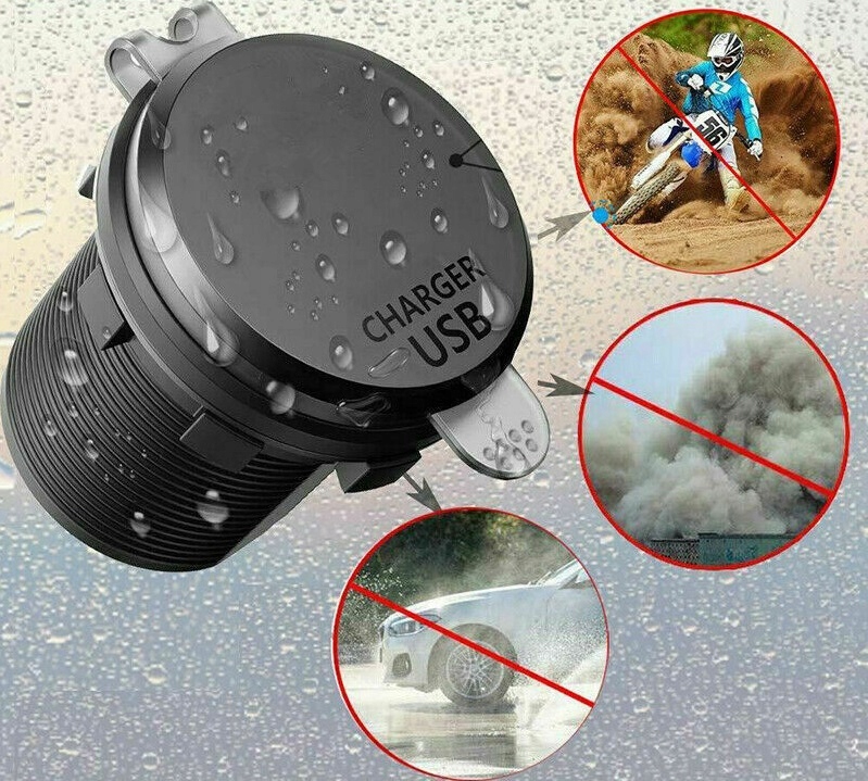 фото №12, Зарядное устройство woltomierz панель usb qc3.0 + pd usb c выключатель быстрые зарядка